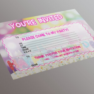 You're Invited - 20 A5 Invitation Pack